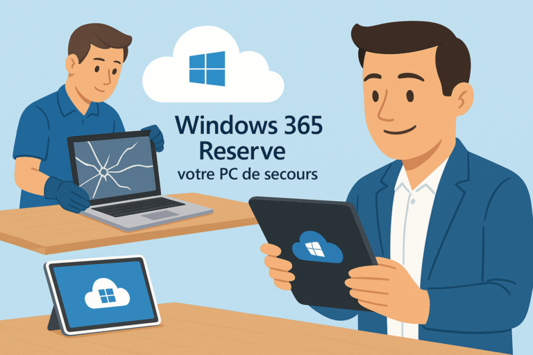 Windows 365 Reserve : le parachute prêt-à-déployer pour vos employés