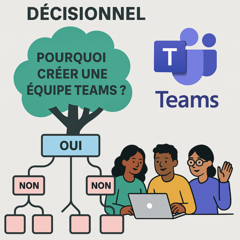 Avant de créer une équipe Teams… prenons deux minutes pour réfléchir ensemble