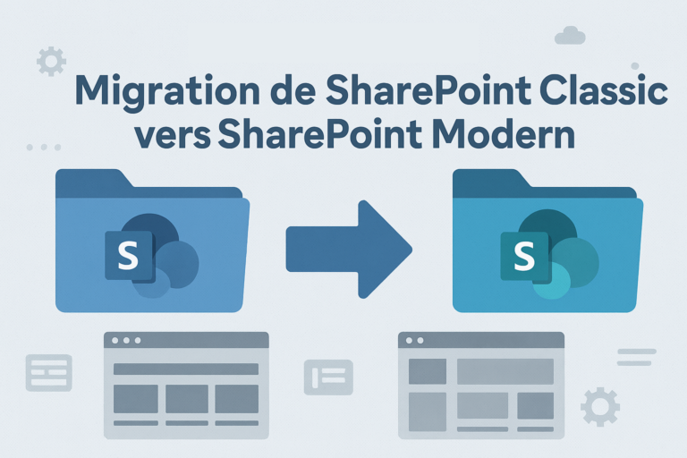 Migration complète d’un site Classic vers Modern SharePoint