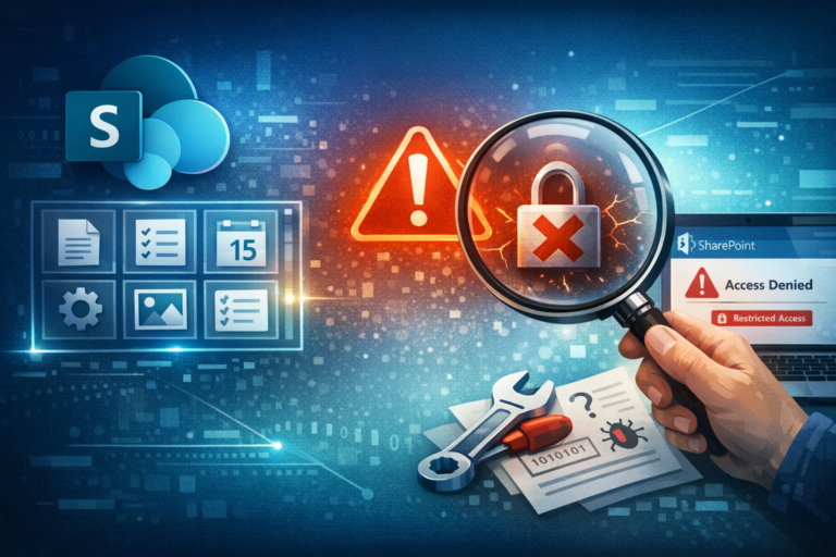 Accéder à la galerie de types de contenus SharePoint : comprendre et corriger l’erreur la plus fréquente