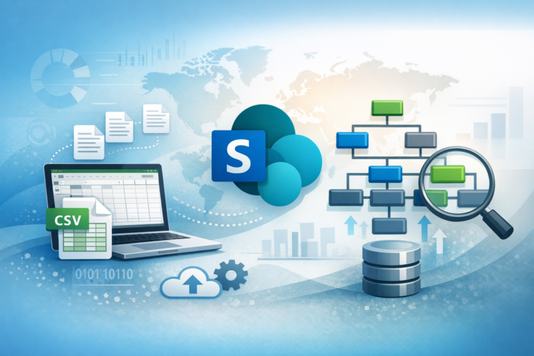 Importer des termes CSV dans le Term Store SharePoint : guide complet et pragmatique