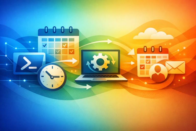 Automatiser la délégation de calendrier dans Microsoft 365 avec PowerShell