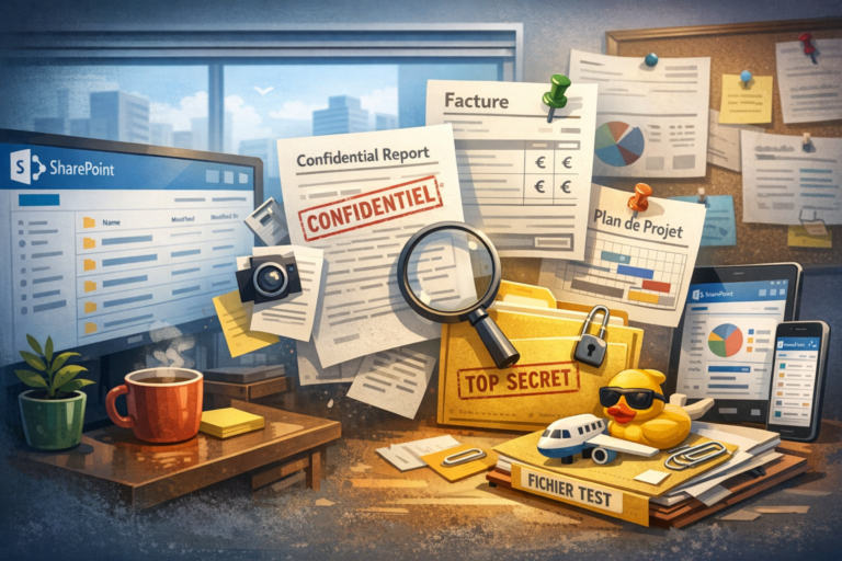 Tester SharePoint dans des conditions réelles grâce à des documents fictifs